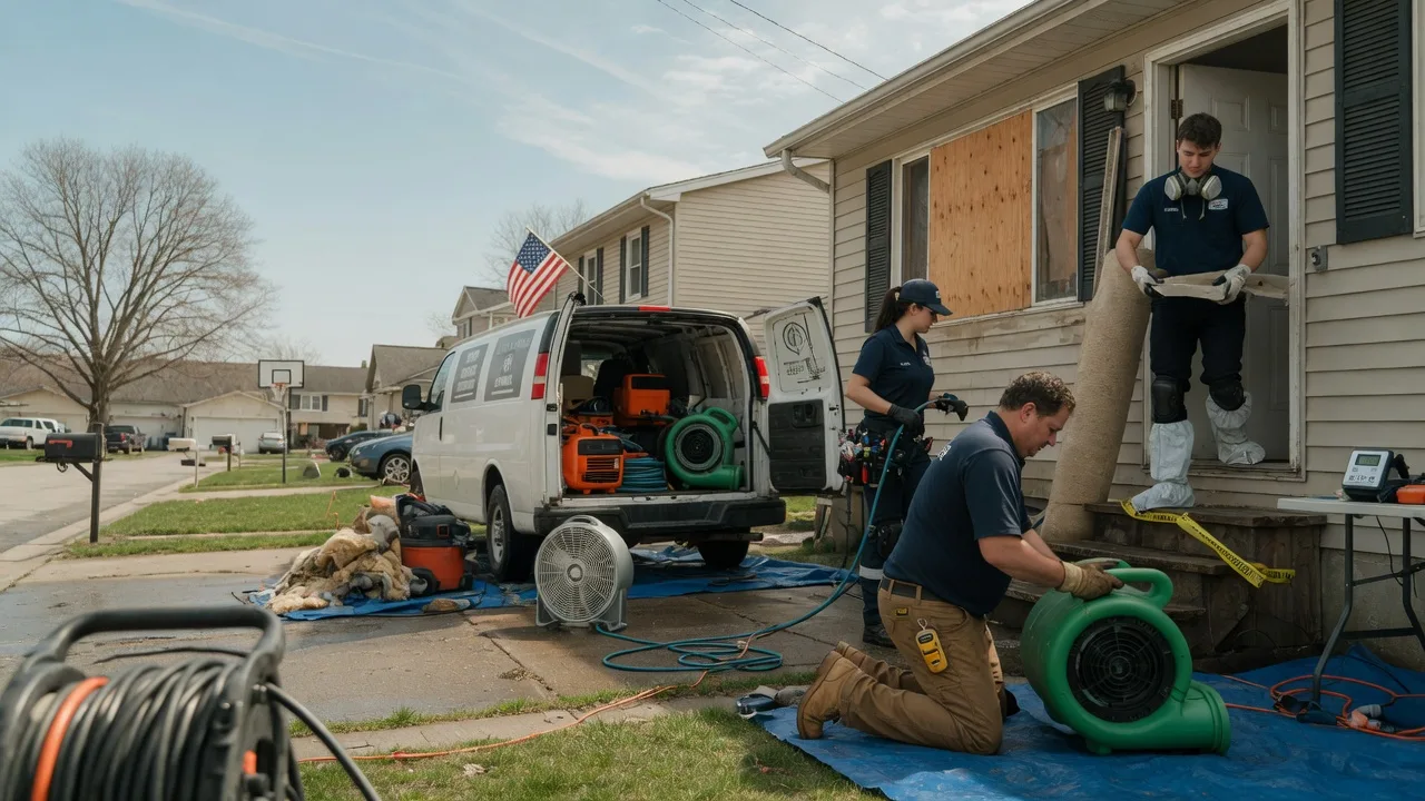 Water Damage Restoration in Vista, CA near me